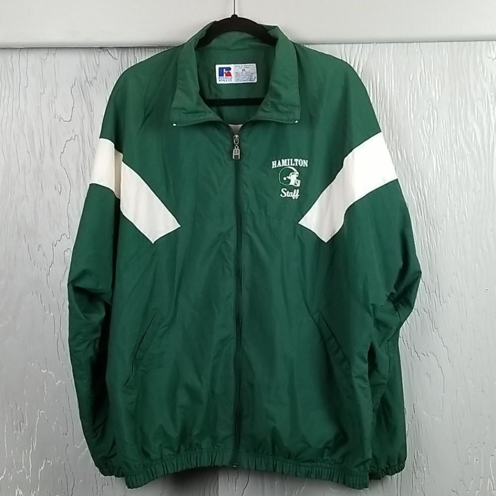 🖤5/$20🖤 RUSSELL ATHLETIC.. green windbreaker..